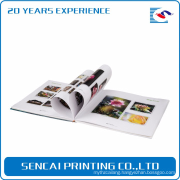 Custom printing factory China wholesale clothing catalog printing perfect binding soft cover magazine printing